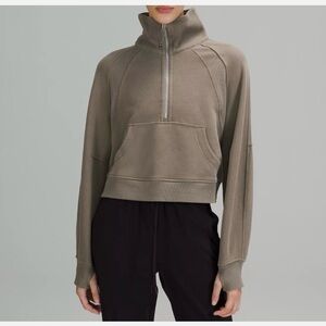 Lululemon Scuba Oversized Funnel-neck Half Zip